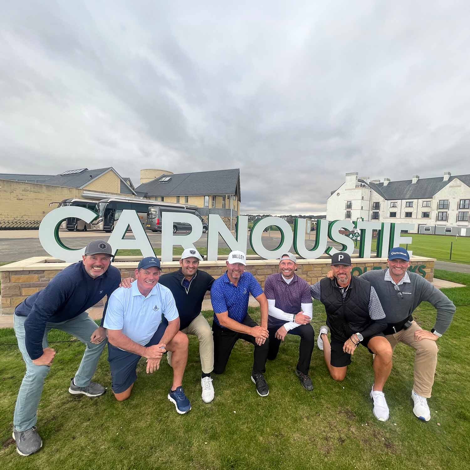 Golfers enjoying Scotland golf trip by Haversham & Baker