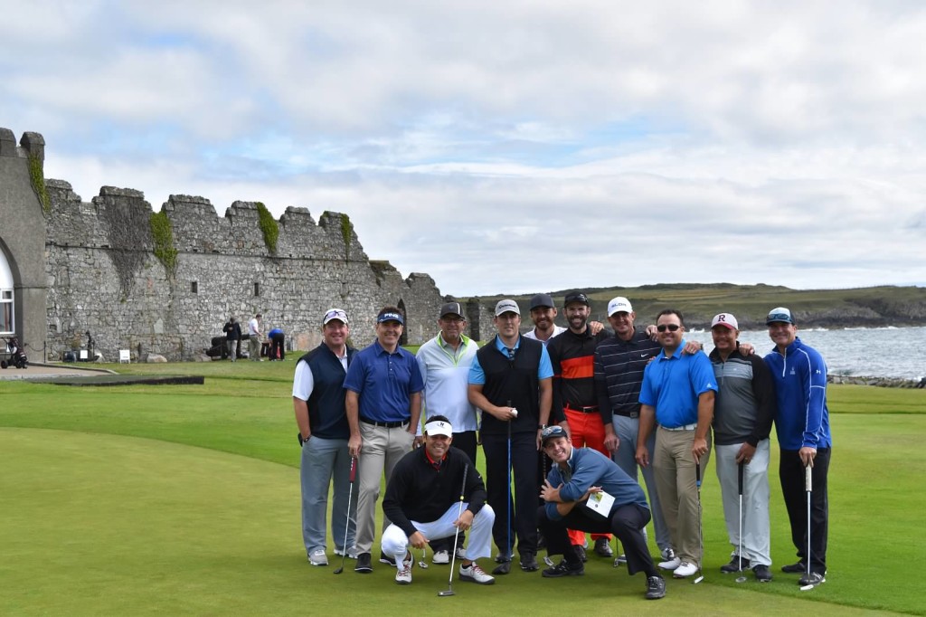 Mark and his members just a few weeks ago at Ardglass Golf Club.