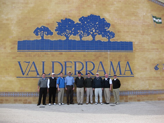 The PGA Professionals of the H&B Iberian Review at Valderrama.
