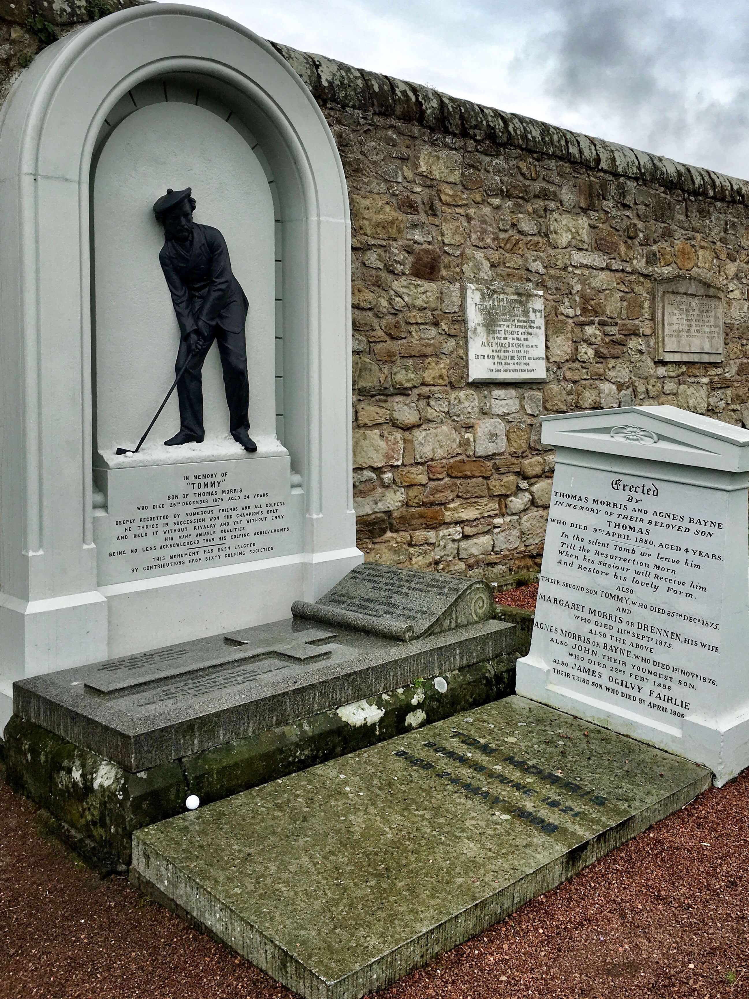 Old Tom Morris Grave St. Andrews