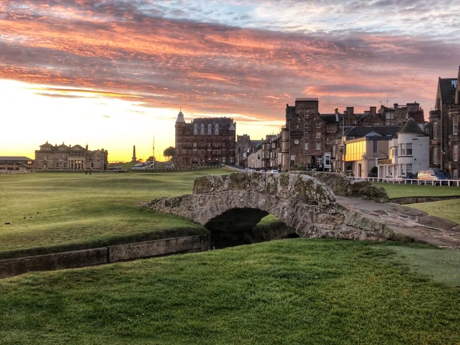 Old Course at St. Andrews Swilcan Bridge