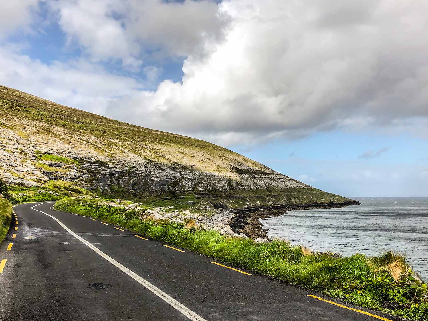 Coastal Road in The Burren Ireland
