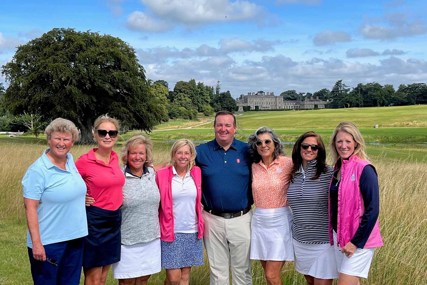 Golfers at Carton House in Ireland