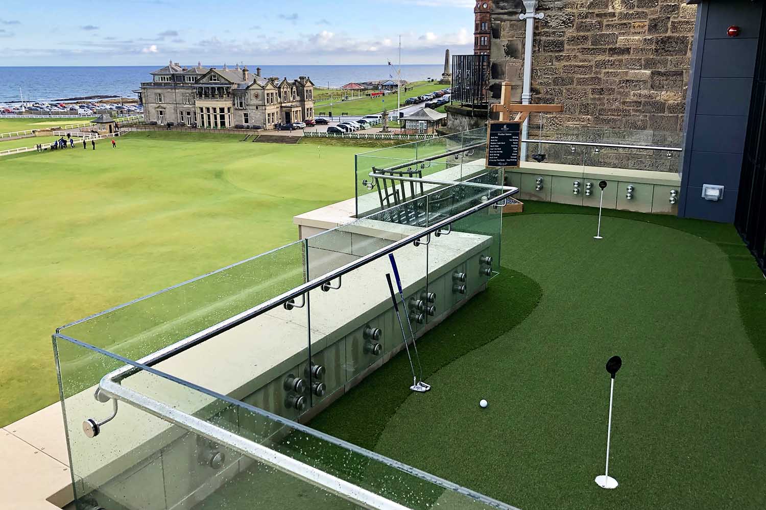 Rusacks St. Andrews Rooftop Putting Green