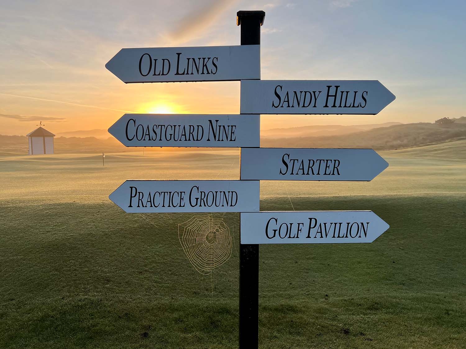 Rosapenna Golf Courses Sign