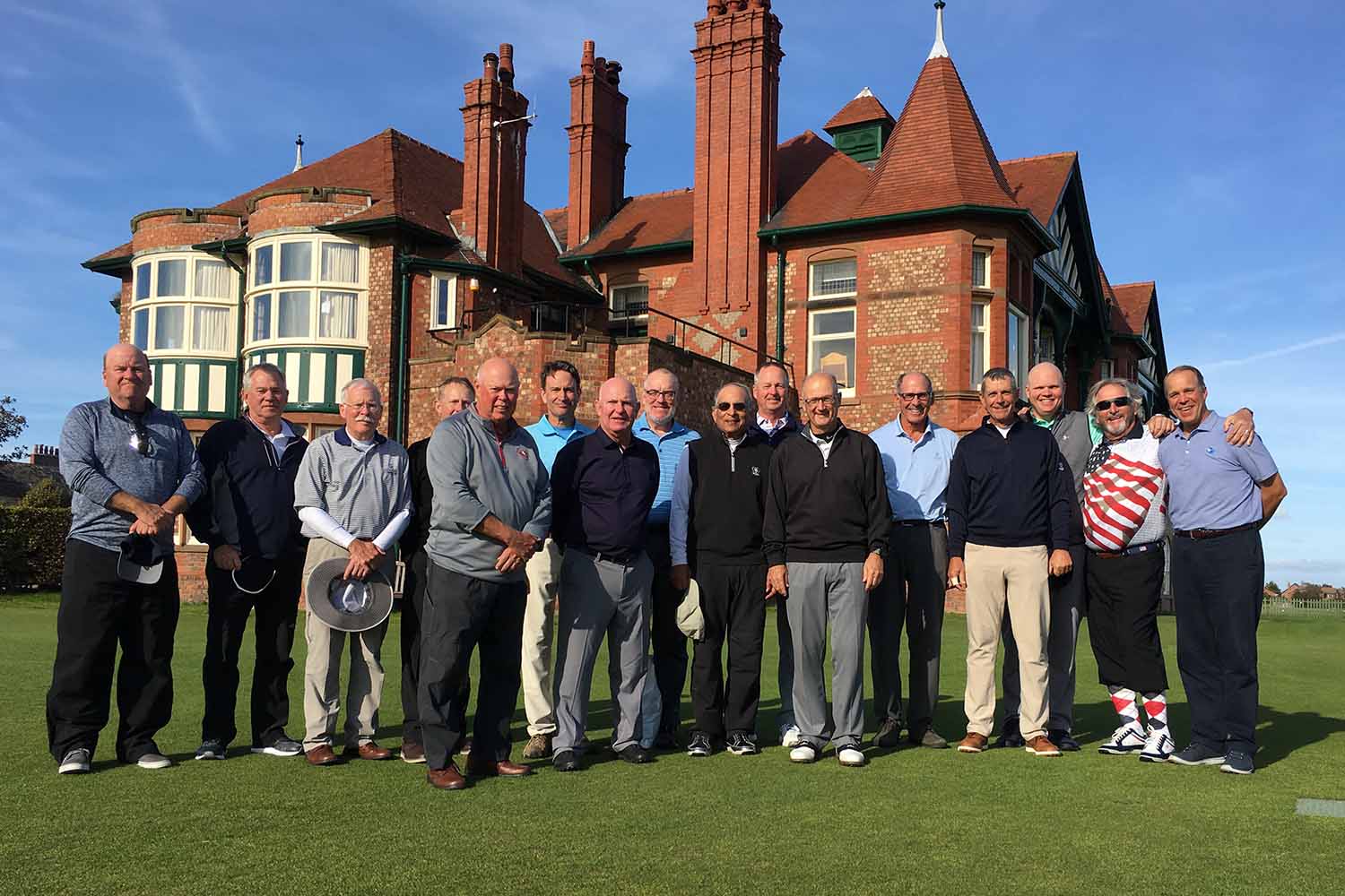 Golfers visiting England's Golf Coast